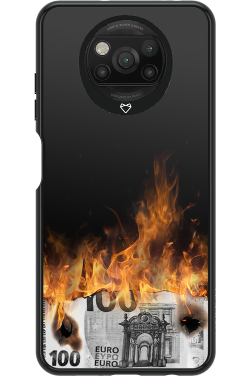 Money Burn Euro - Xiaomi Poco X3 Pro