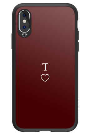 T Burgundia 2.0 - Apple iPhone X