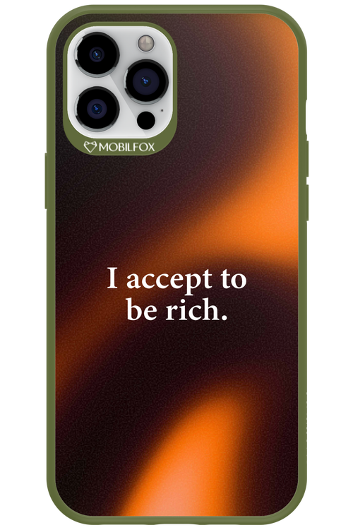 I accept to be rich - Apple iPhone 12 Pro Max