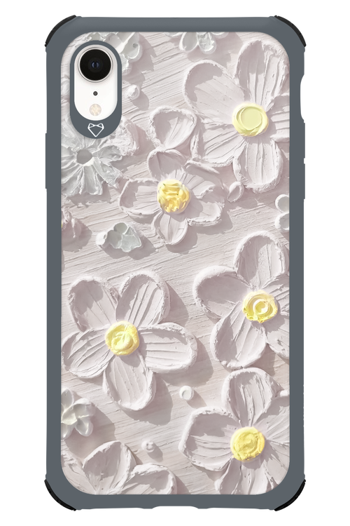 White Flowers - Apple iPhone XR