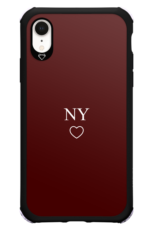 NY Burgundia 2.0 - Apple iPhone XR