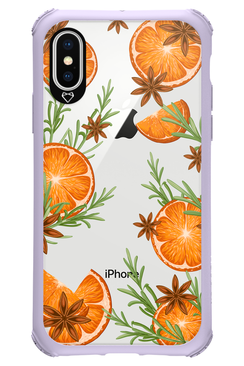 Orange With Star Anise - Apple iPhone X