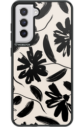 Monochrome Flowerss - Samsung Galaxy S21 FE