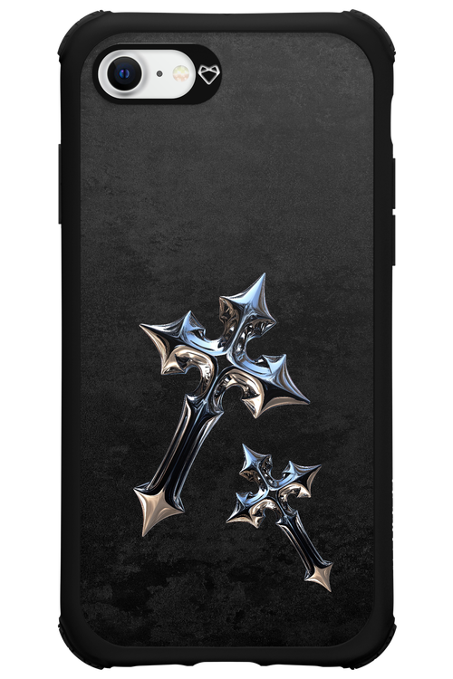 Chrome Crosses 2.0 - Apple iPhone SE 2020