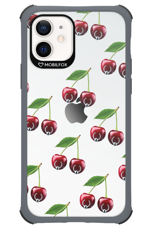 Spicy Cherries Transparent - Apple iPhone 12