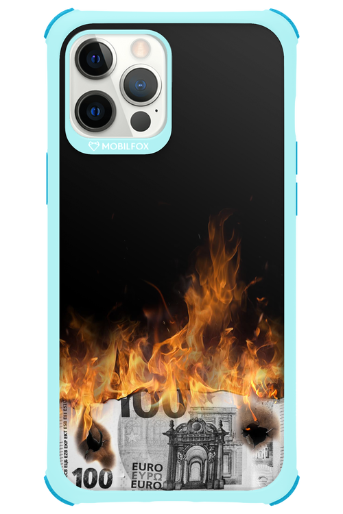 Money Burn Euro - Apple iPhone 12 Pro Max