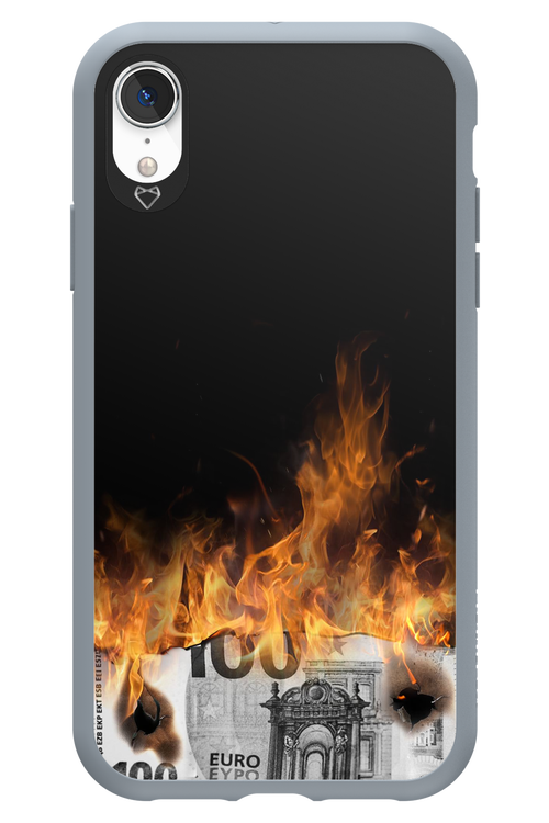 Money Burn Euro - Apple iPhone XR