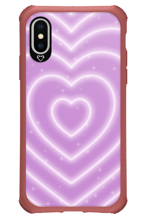 Purple Heart Dreams - Apple iPhone X