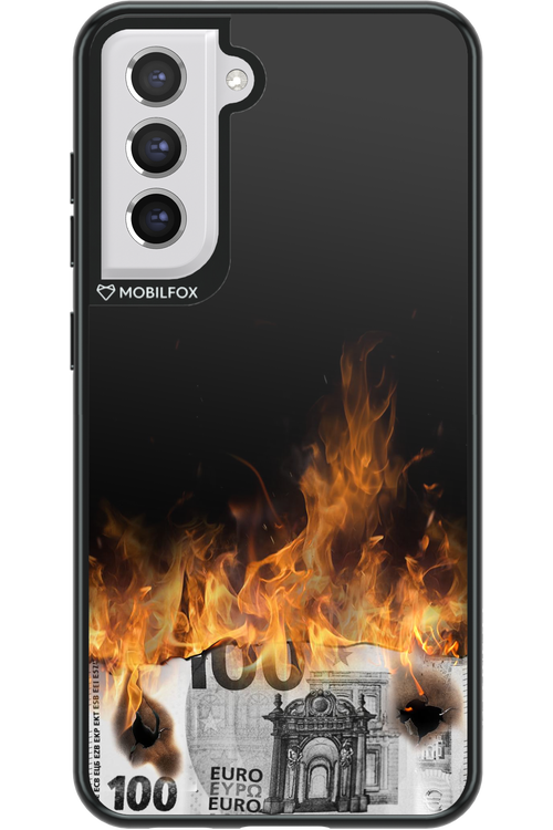 Money Burn Euro - Samsung Galaxy S21 FE