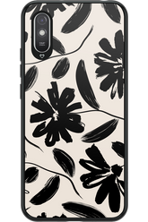 Monochrome Flowerss 2.0 - Xiaomi Redmi 9A