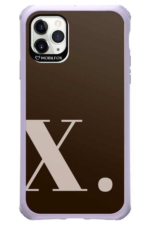 X (Mokka Foam) - Apple iPhone 11 Pro Max
