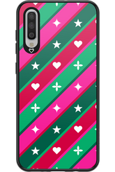 Christmas Stripes - Samsung Galaxy A70