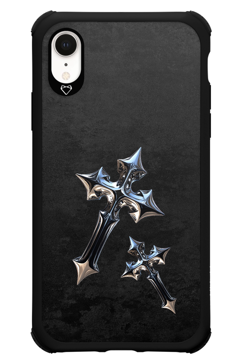 Chrome Crosses - Apple iPhone XR