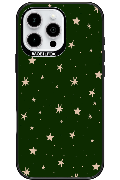 Forest Green Stars - Apple iPhone 16 Pro Max