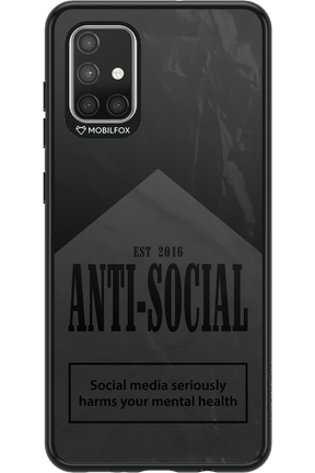 ANTI-SOCIAL (BLVCK) 2.0 - Samsung Galaxy A71