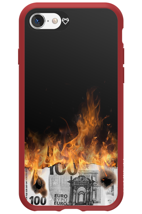 Money Burn Euro - Apple iPhone SE 2022