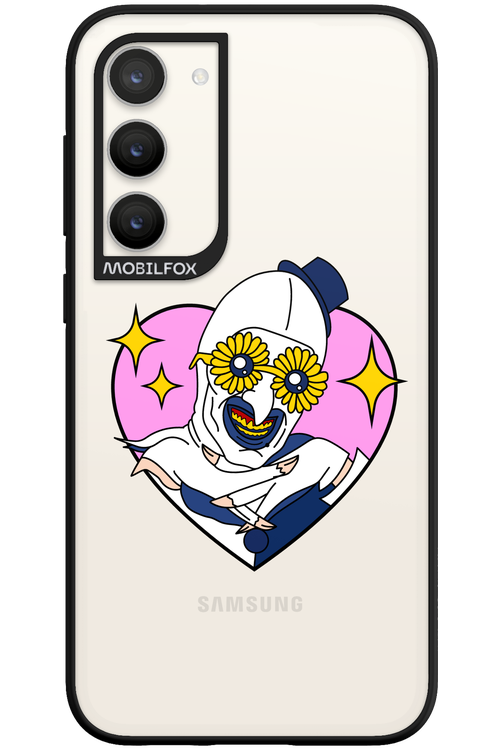 Sunflower Clown Meme (Nude) - Samsung Galaxy S23 Plus