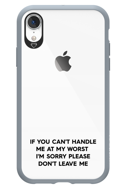 Sorry - Apple iPhone XR