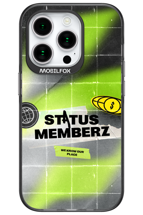 Status Memberz - Apple iPhone 15 Pro