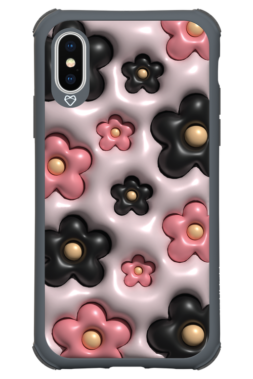 Pastel Flowers - Apple iPhone X