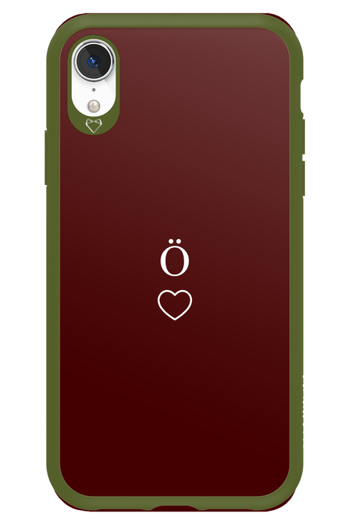 O Burgundia II 2.0 - Apple iPhone XR
