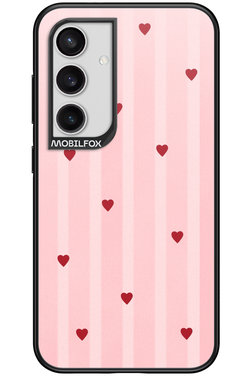 Red Little Hearts 2.0 - Samsung Galaxy S24