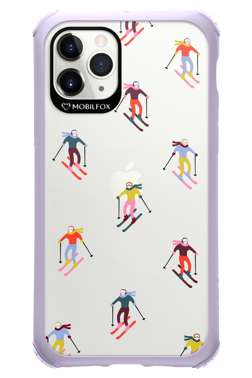 Snow Motion (Transparent) - Apple iPhone 11 Pro