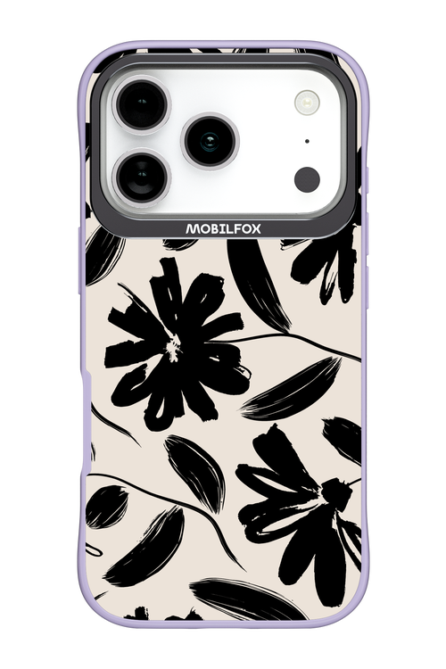 Monochrome Flowerss - Apple iPhone 17 Pro