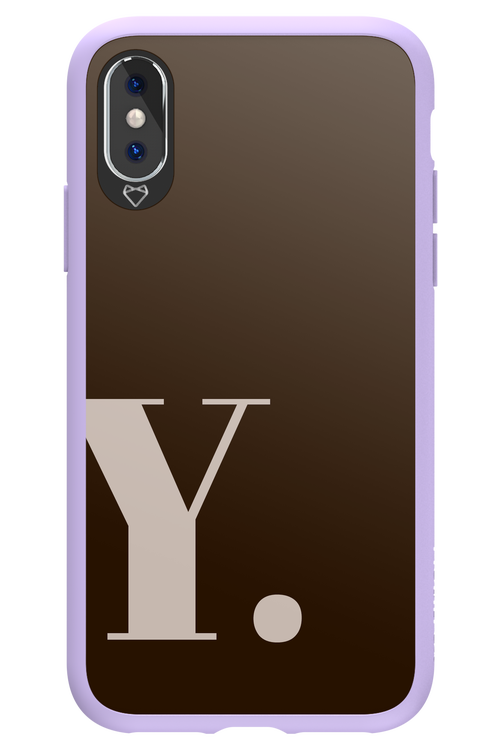 Y (Mokka Foam) - Apple iPhone X