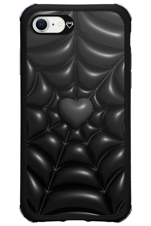 Black Spider Heart - Apple iPhone 8