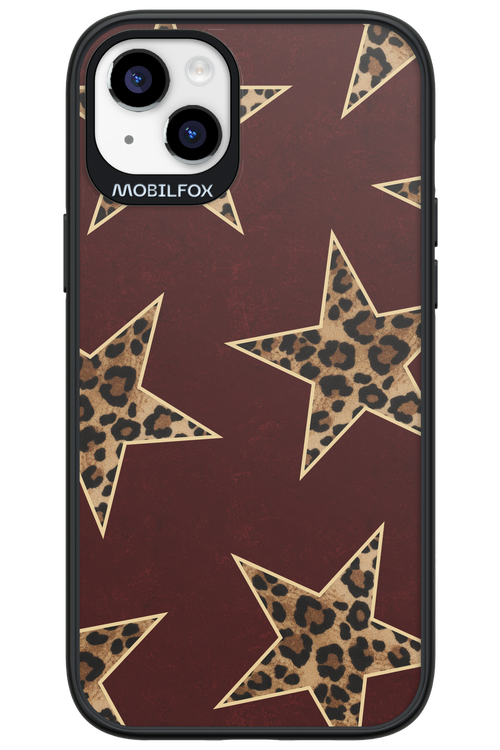 Wild Stars Burgundy - Apple iPhone 14 Plus