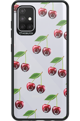 Spicy Cherries Transparent - Samsung Galaxy A71