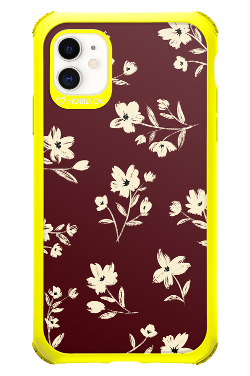 Bloom of Burgundy - Apple iPhone 11