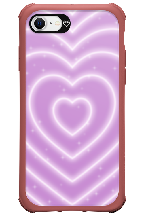 Purple Heart Dreams - Apple iPhone SE 2020