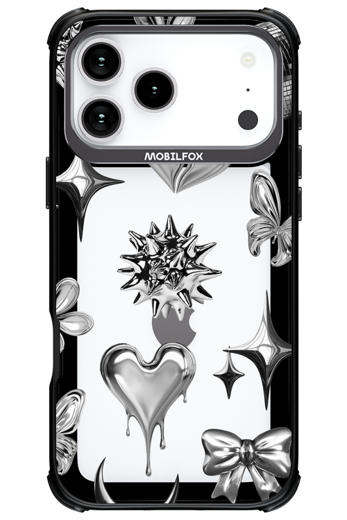 Silver Zone Transparent - Apple iPhone 17 Pro Max