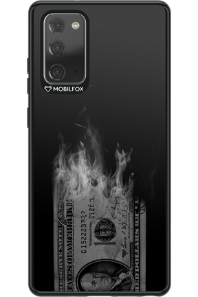 Money Burn B&W 2.0 - Samsung Galaxy Note 20