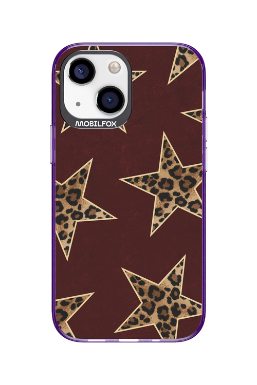 Wild Stars Burgundy - Apple iPhone 13 Mini