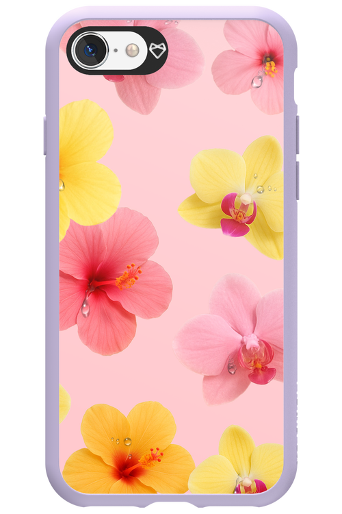 Sunset Flowers - Apple iPhone SE 2020