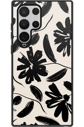 Monochrome Flowerss 2.0 - Samsung Galaxy S22 Ultra