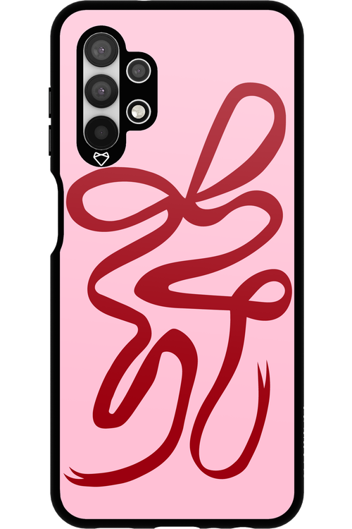 Burgundy Bow - Samsung Galaxy A13 4G