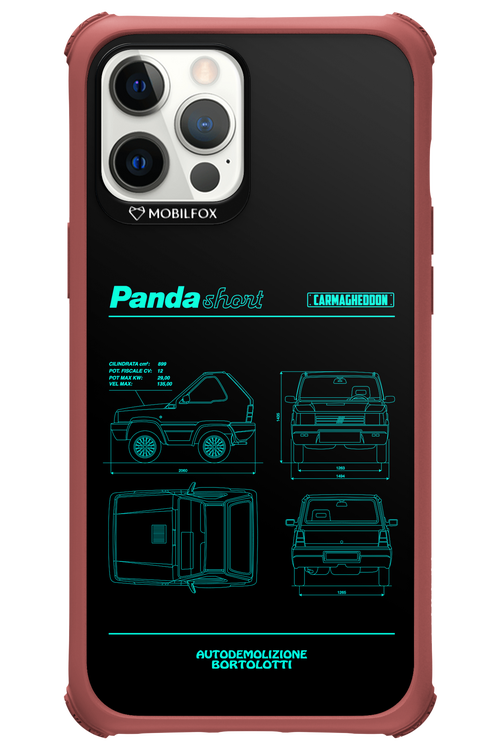 Panda Car Blue - Apple iPhone 12 Pro Max