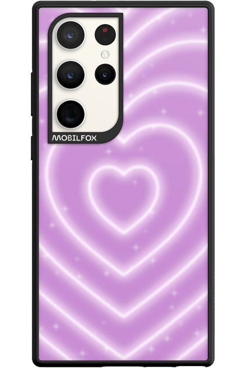 Purple Heart Dreams - Samsung Galaxy S23 Ultra
