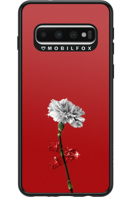 Red Flower - Samsung Galaxy S10