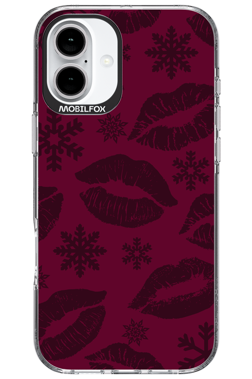 Burgundy Kiss - Apple iPhone 16 Plus
