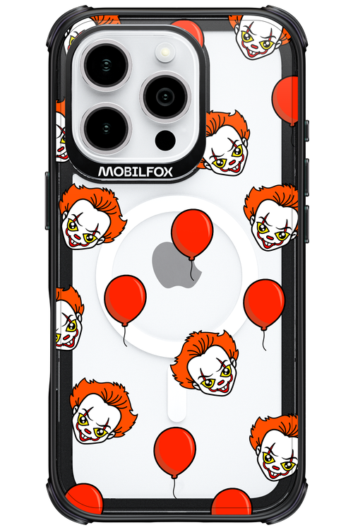 Mystery Clown (Transparent) - Apple iPhone 16 Pro