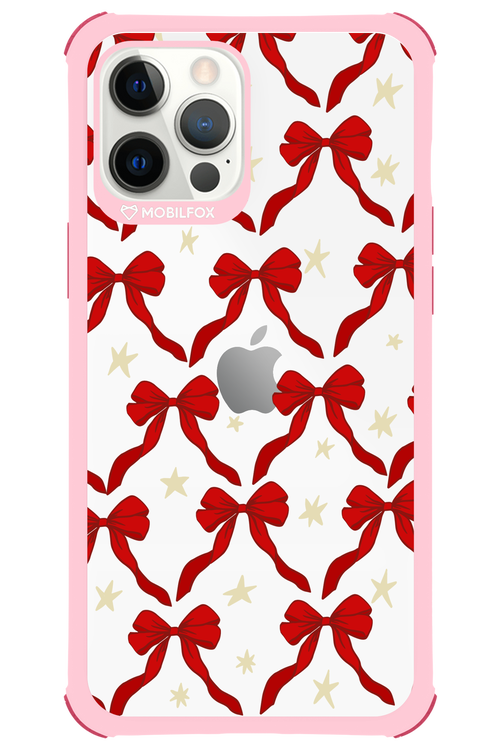 Bow & Stars (Transparent) - Apple iPhone 12 Pro Max