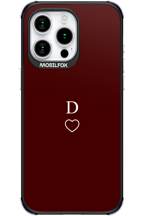 D Burgundia 2.0 - Apple iPhone 15 Pro Max