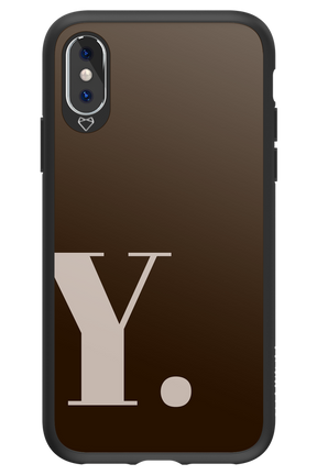 Y (Mokka Foam) - Apple iPhone X