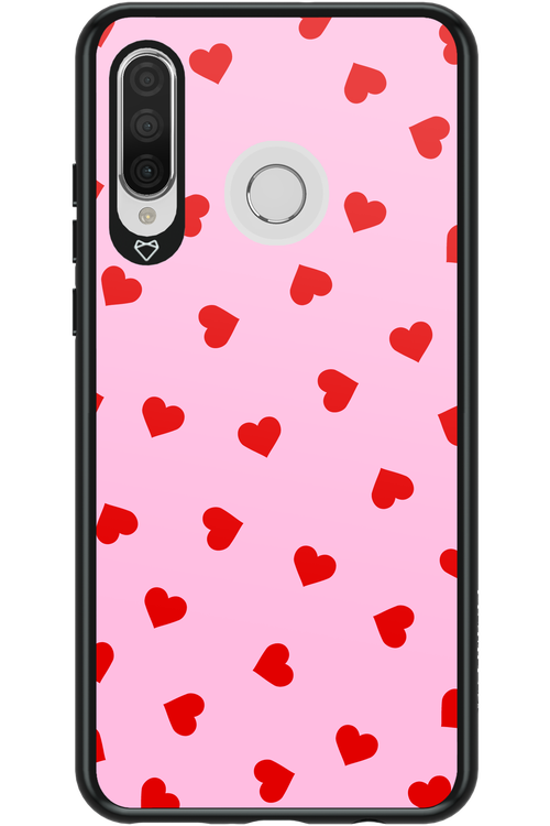 Sprinkle Heart Pink - Huawei P30 Lite