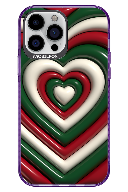 XMAS Hearts - Apple iPhone 13 Pro Max